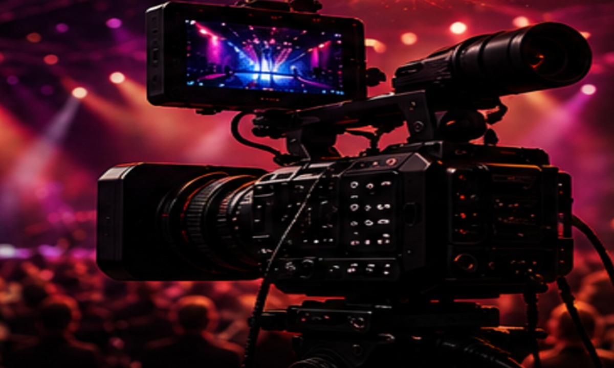 Illustrative video production camera